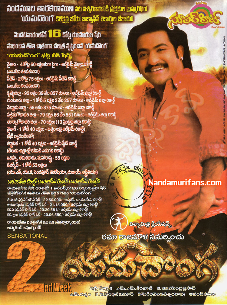 Worldwide NFans Club » Yamadonga Collections – 1st week scan