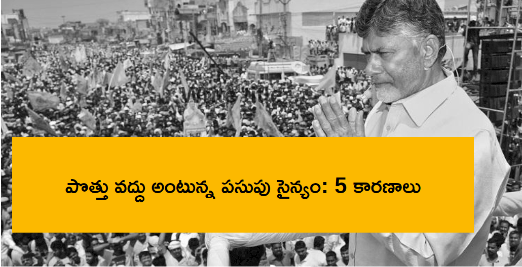 జన సేన తో పొత్తు వద్దు అంటున్న పసుపు సైన్యం: 5 కారణాలు ?