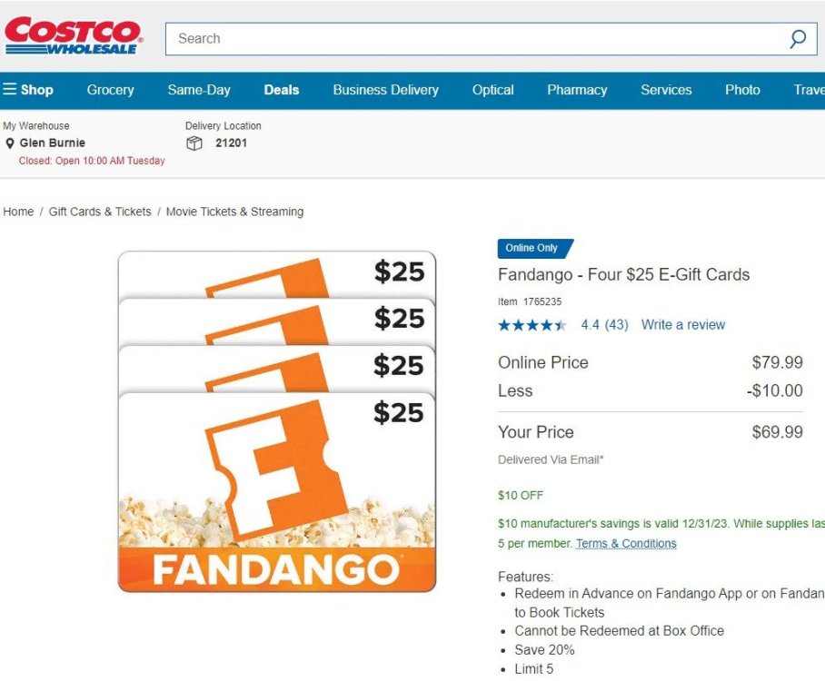 Fandango Deal USA Chat Room NFDB