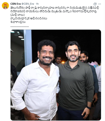 TDP Working President