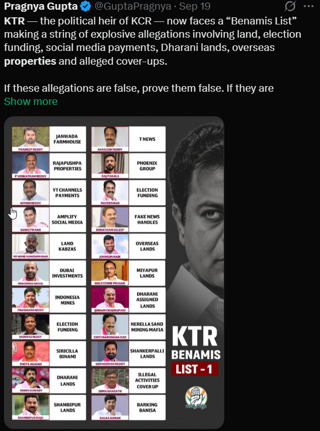 KCR and KTR Properties
